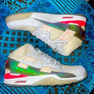 Nike Air Trainer SC High Premium QS White Hyper Punch force max Bo Jackson 10.5